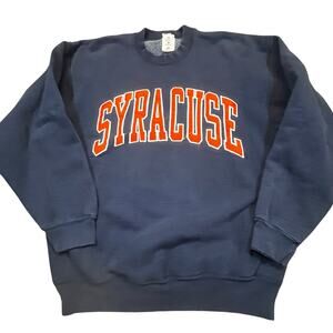 Syracuse University Crewneck Sweatshirt Retro College Sports Pullover‎ Men XL